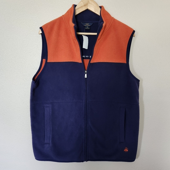 Brooks Brothers 346 Fleece Vest - Picture 1 of 5